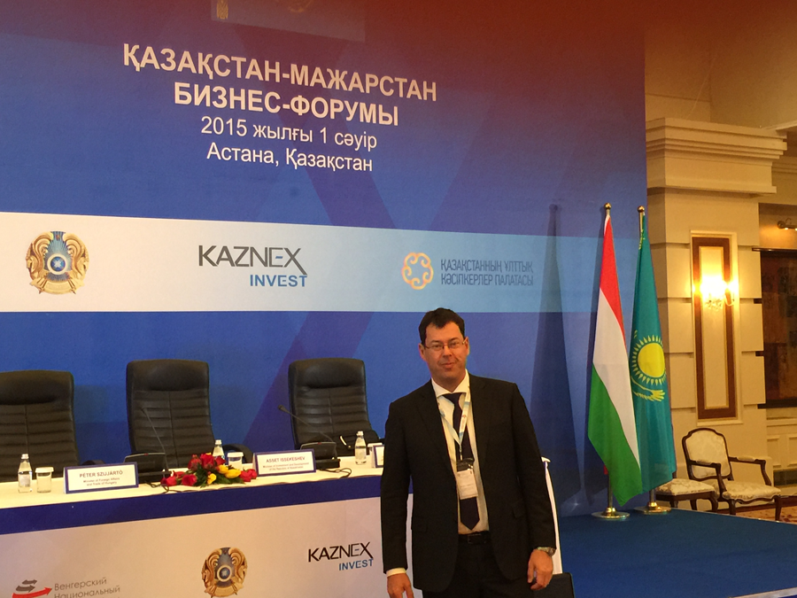 Magyar delegáció Kazahsztánban
